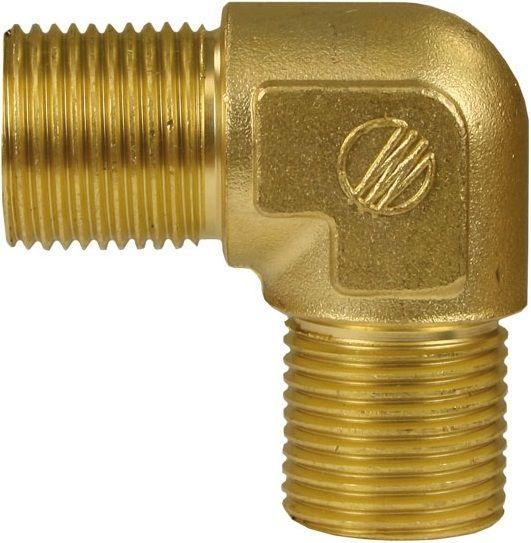 ELBOW BRASS 1/4"M