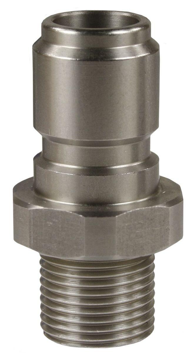 ST3100 QUICK COUPLING PLUG 3/8"M WITH 60° CONE