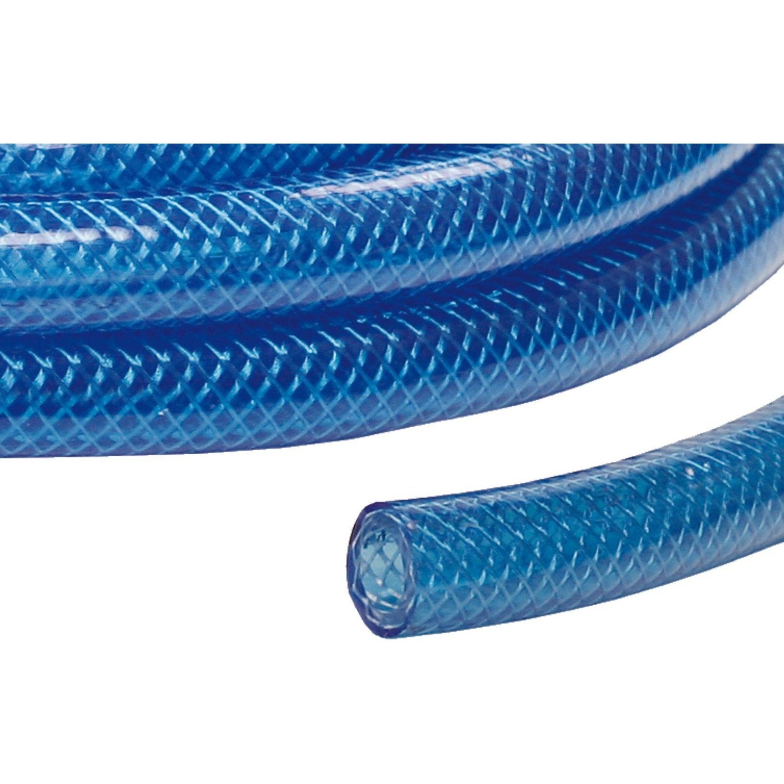 BLUE BRAIDED 9mm LOW PRESSURE HOSE