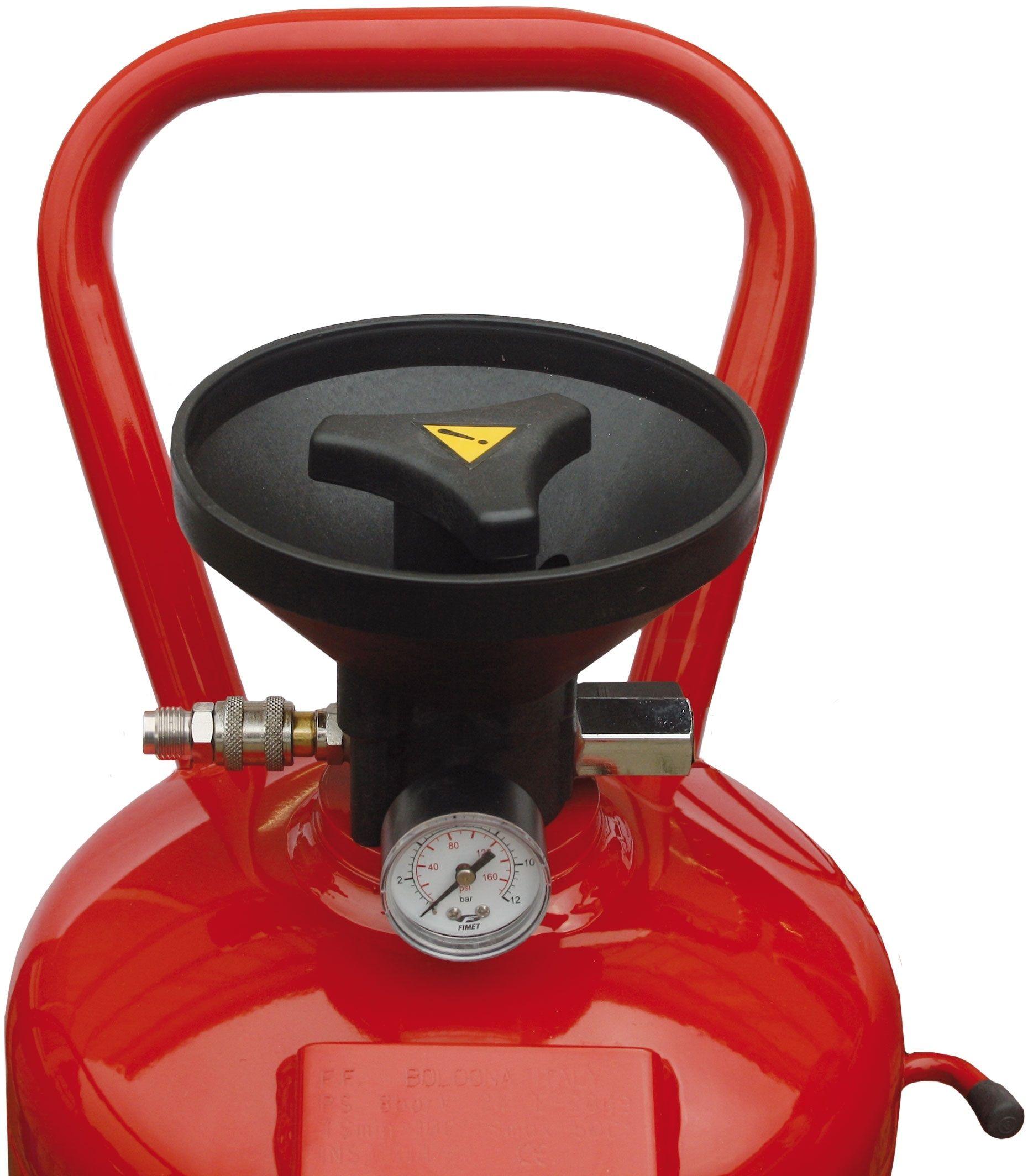 SPRAYER WITH PRESSURE TANK 100L RED