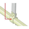 HOSE GUIDE U-RAIL FLAT IRON MOUNT