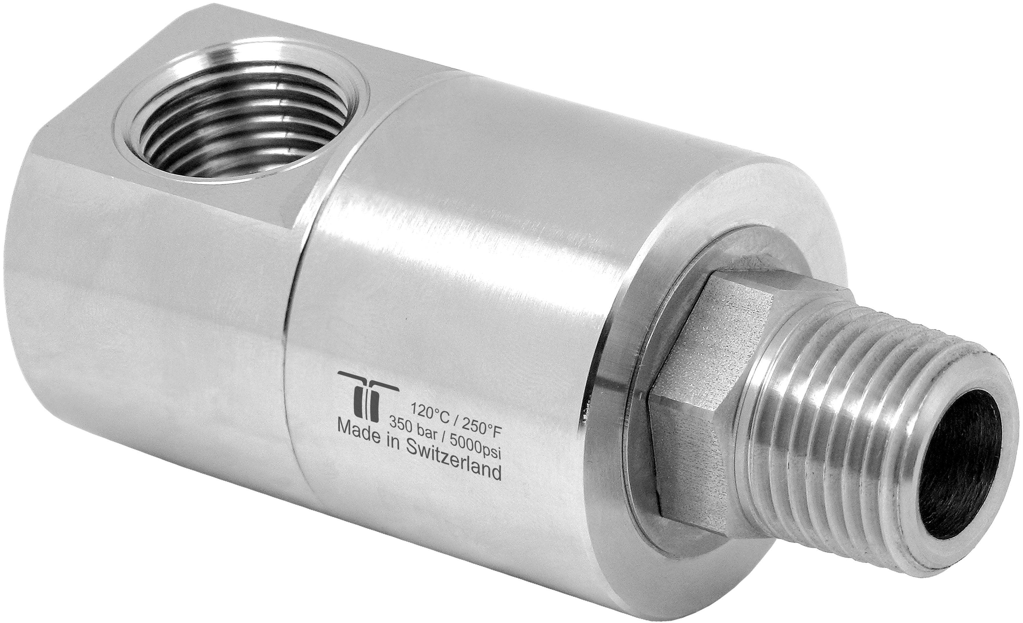 MOSMATIC SWIVEL DGEI 90°, 1/2" F to 1/2" M