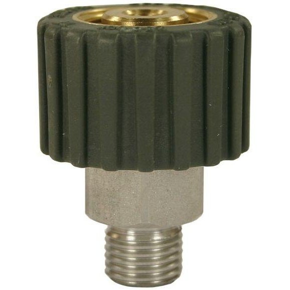 FEMALE TO MALE QUICK SCREW COUPLING ADAPTOR -M21 F to 1/4" M