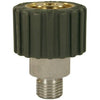 FEMALE TO MALE QUICK SCREW COUPLING ADAPTOR -M21 F to 1/4