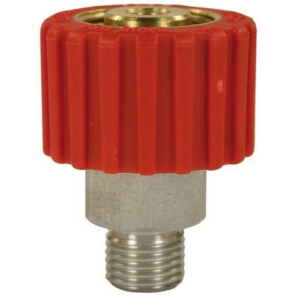 FEMALE TO MALE QUICK SCREW COUPLING ADAPTOR -M22 F to 1/4"M