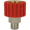 FEMALE TO MALE QUICK SCREW COUPLING ADAPTOR -M22 F to 1/4