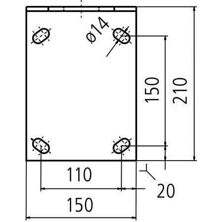 MOSMATIC VACUUM BOOM 1600mm. Wall Mounted.