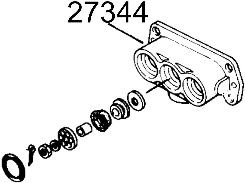 CAT INLET MANIFOLD