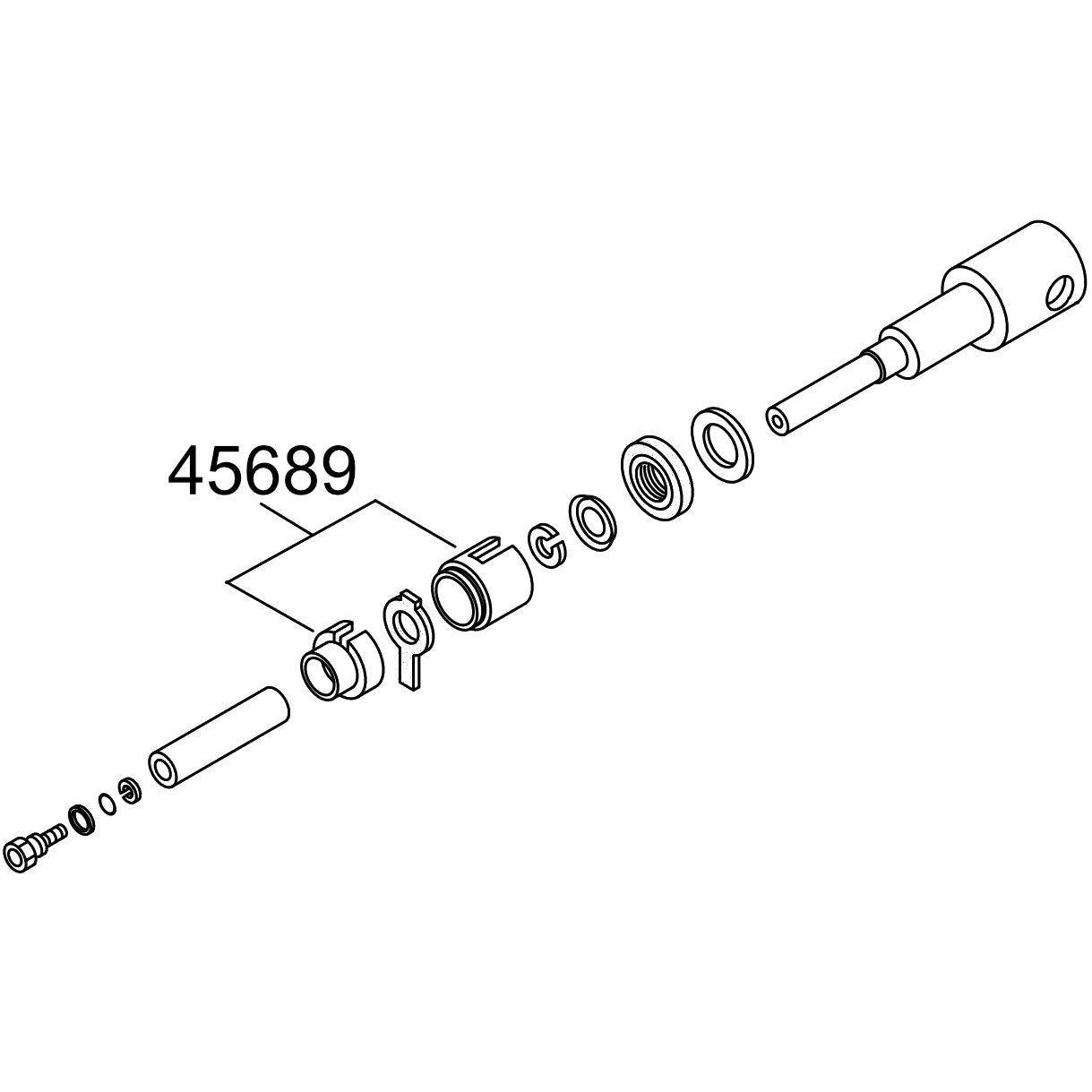 CAT SEAL RETAINER (2 PIECE) FOR 550 PUMP