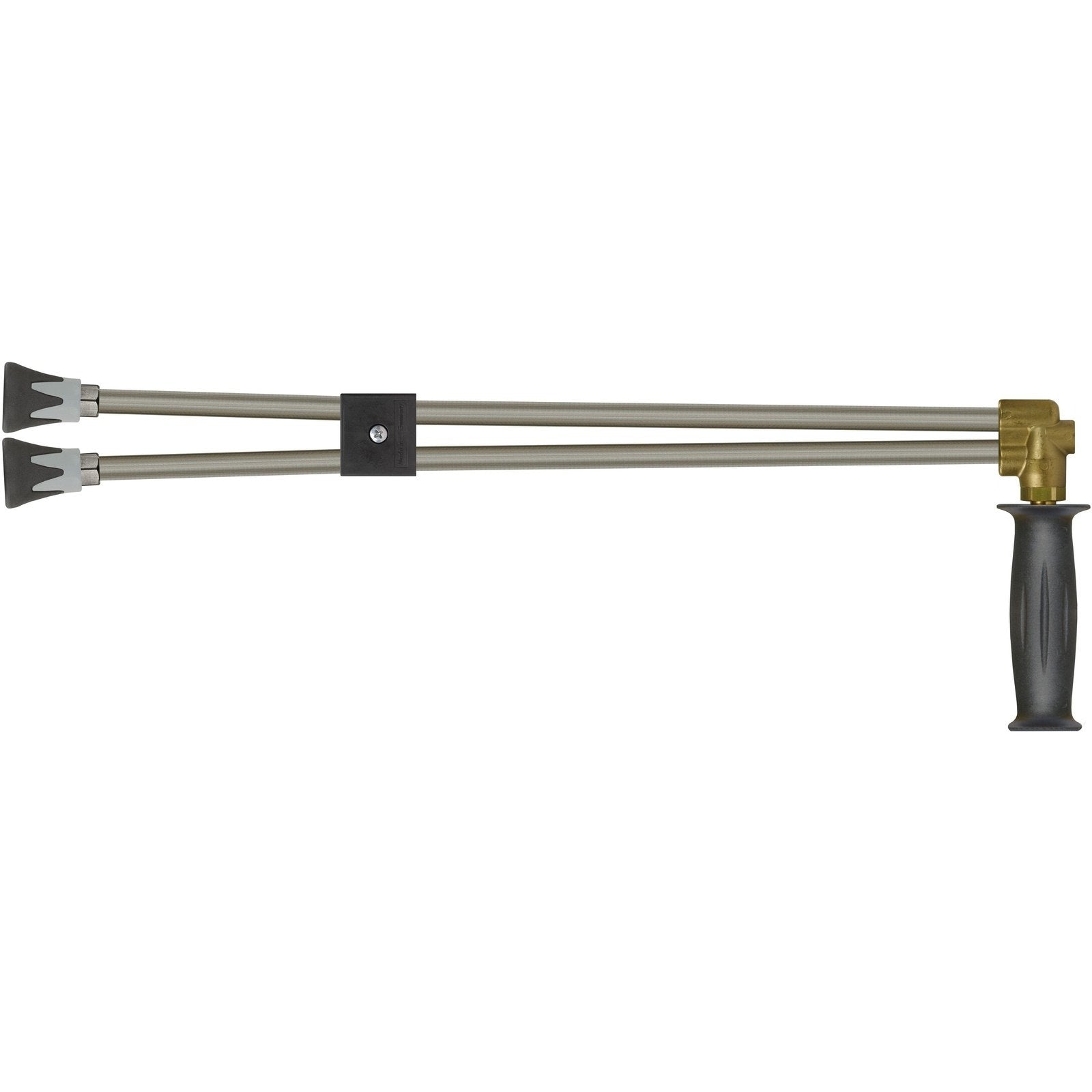 ST54 TWIN LANCE WITHOUT HANDLE, 650mm, 1/4" F, WITH ST10 NOZZLE PROTECTORS AND SIDE HANDLE