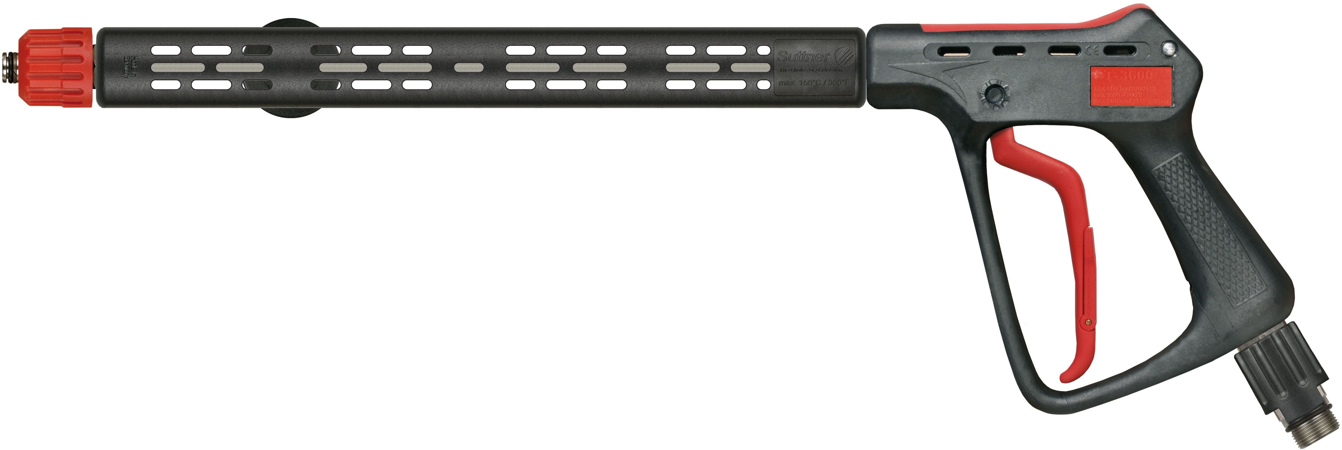 ST3600 UHP GUN WITH 380mm EXTENSION & SWIVEL INLET