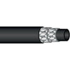 HIGH PRESSURE HOSE, BLACK, 2 WIRE, WRAPPED COVER, 300 BAR, PER METRE