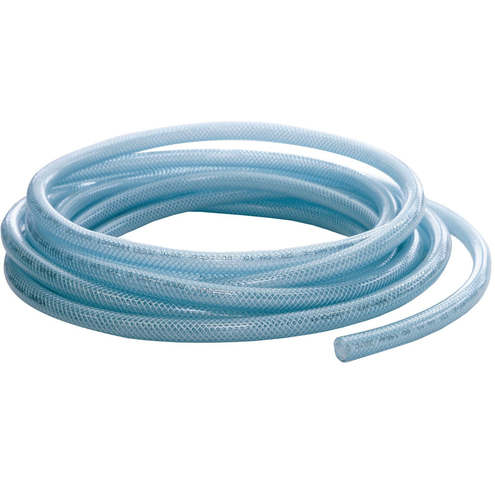 CLEAR BRAIDED 6mm LOW PRESSURE HOSE, 30m ROLL