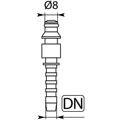 O-RING FOR 8mm ALTO BRASS PLUG CONNECTOR