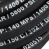 GC HP HOSE BLK 10M 2SN WRAP DN8 3/8