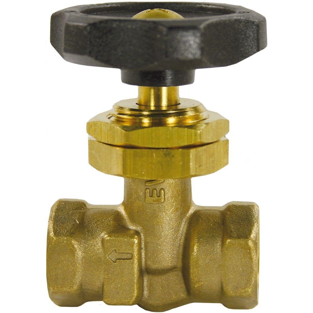 METERING VALVE BRASS 1/4"F X 1/4"F