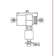 CHEMICAL INJECTOR RM300 2.3 ADJ 3/8"FXM