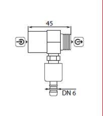 CHEMICAL INJECTOR RM300 2.1 ADJ 3/8"FXM