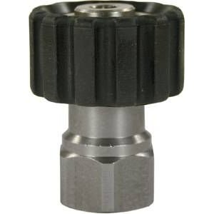 M22F - 1/4"F SS QS COUPLING 500BAR