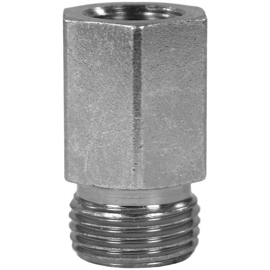 MALE TO FEMALE ZINC PLATED STEEL BICONE RING COMPRESSION FITTING ADAPTOR X-GAI, please select size required.