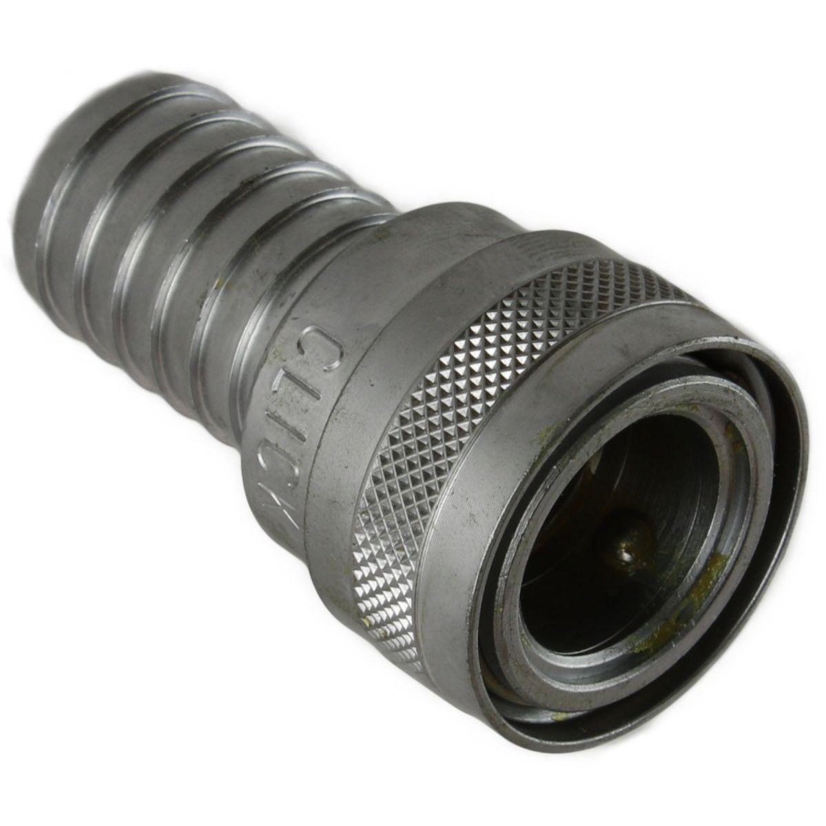 NITO CLICK COUPLING 1/2" X 3/4" HOSE TAIL