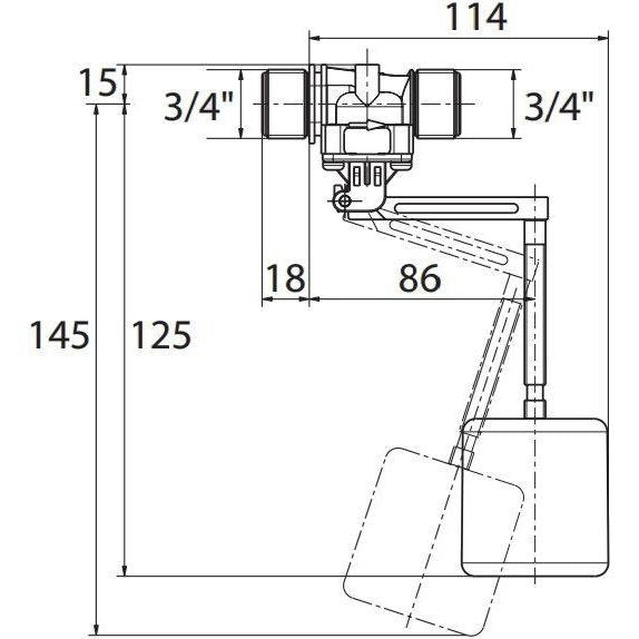 FLOAT VALVE KEW - ALTO