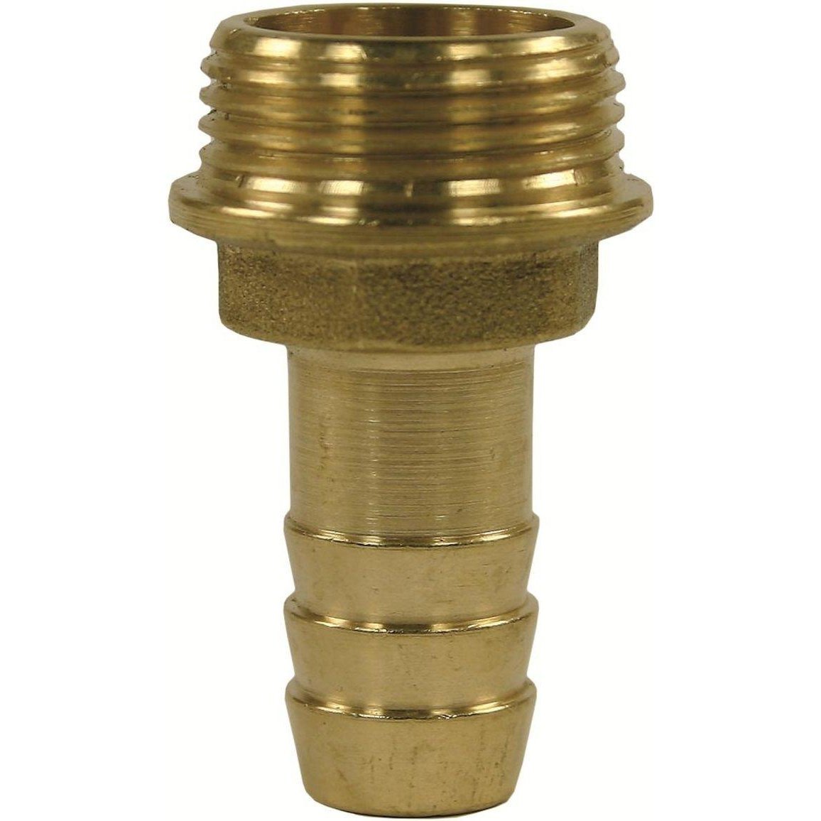 HOSE TAIL BRASS 1/2" MALE-16mm