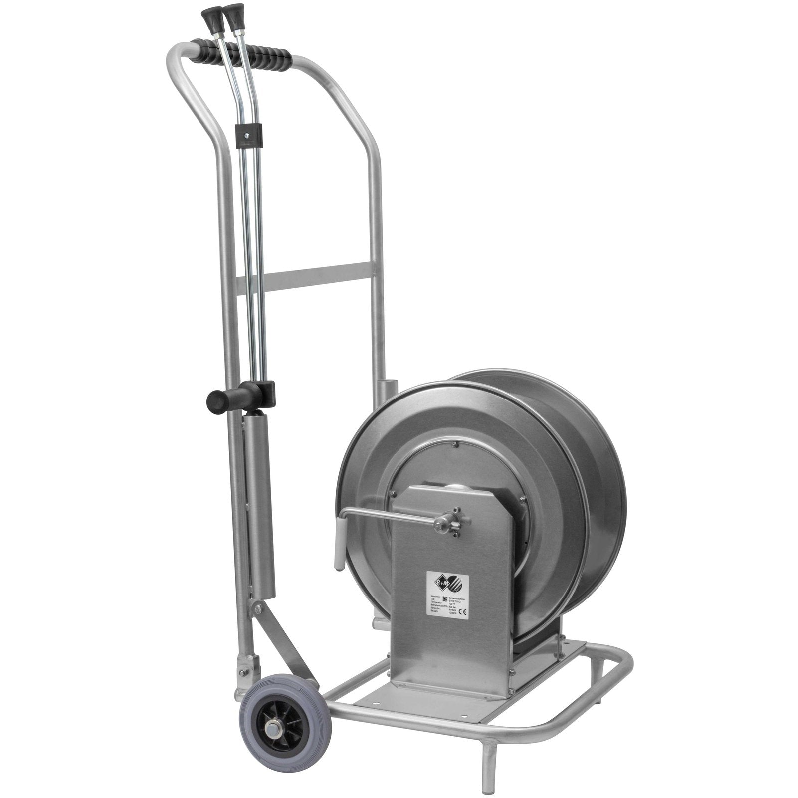 STAINLESS STEEL HOSE REEL TROLLEY