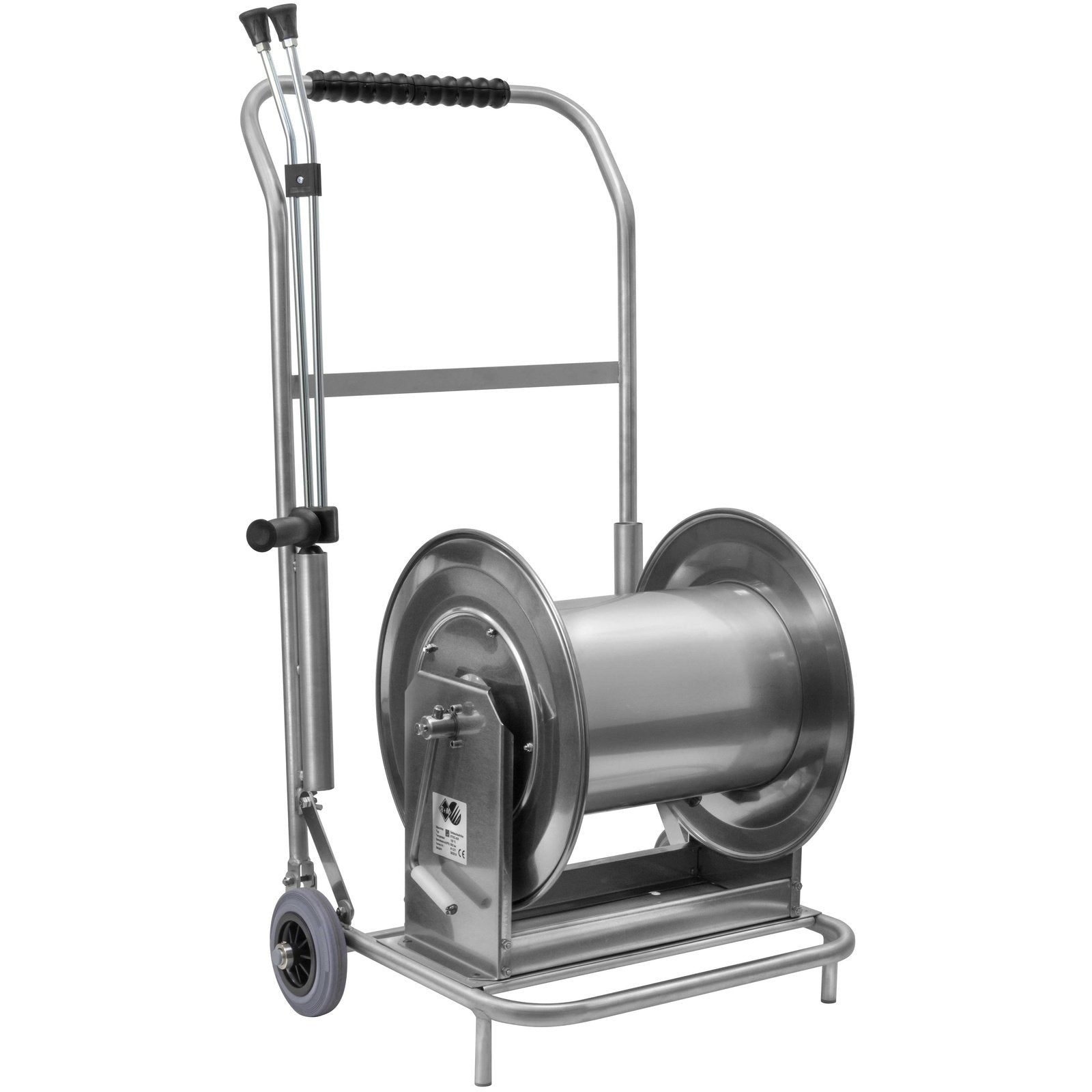 STAINLESS STEEL HOSE REEL TROLLEY