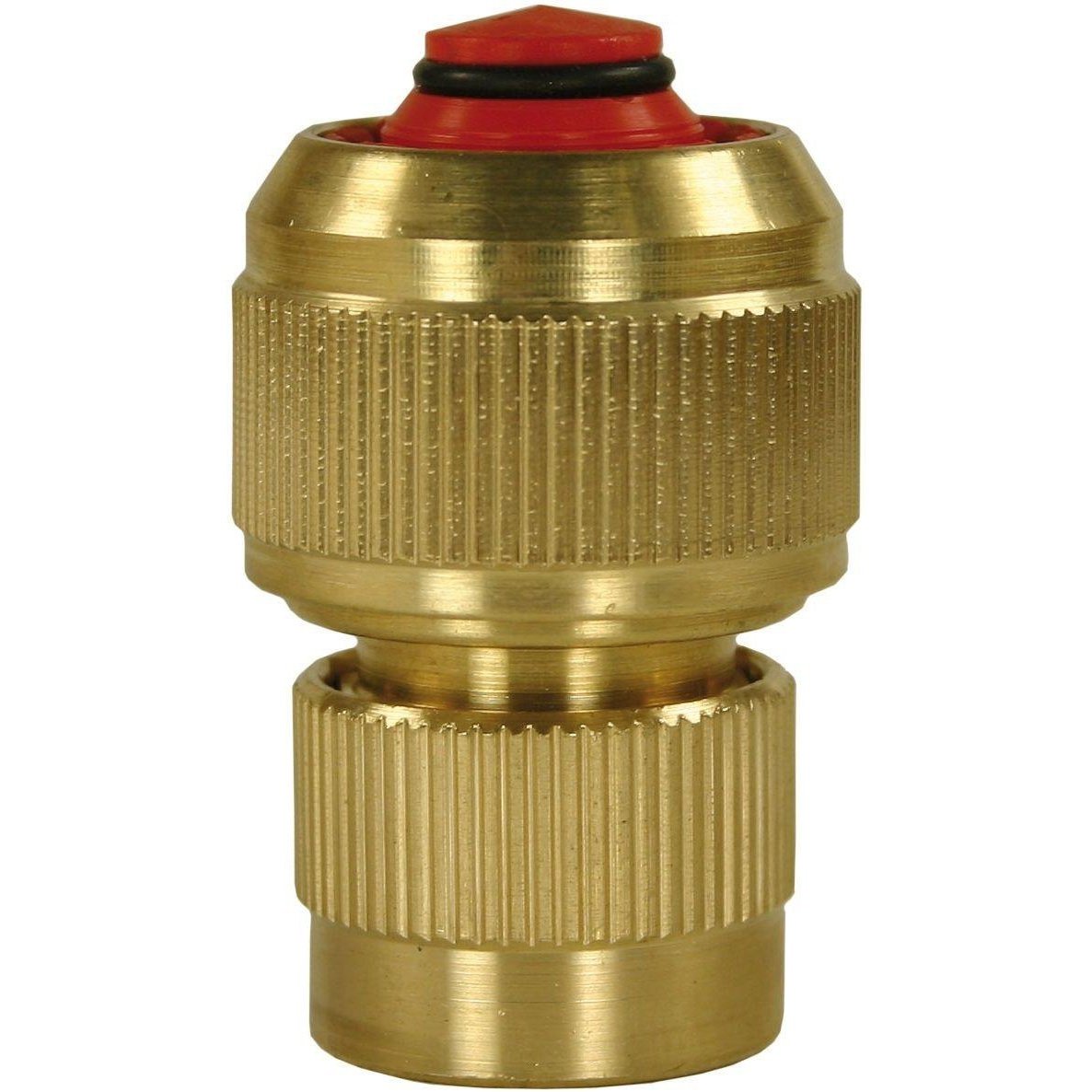 BRASS 3/4" COUPLING WITH NON RETURN VALVE