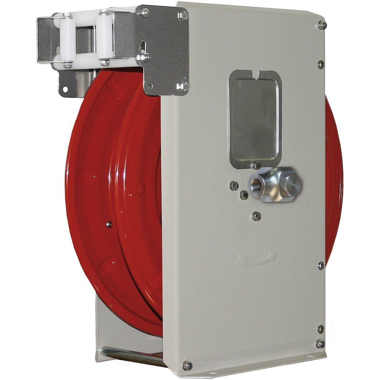 ST 20. POWDER COATED AUTOMATIC HOSE REEL