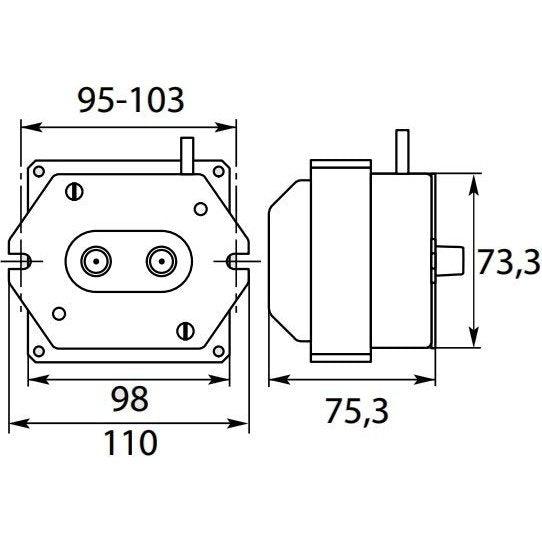 IGNITION TRANSFORMER, MAY & CHRISTE, Z10 100 LH51