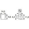 FUEL PUMP DRIVE PEG COUPLING