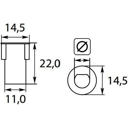 FUEL PUMP DRIVE PEG COUPLING