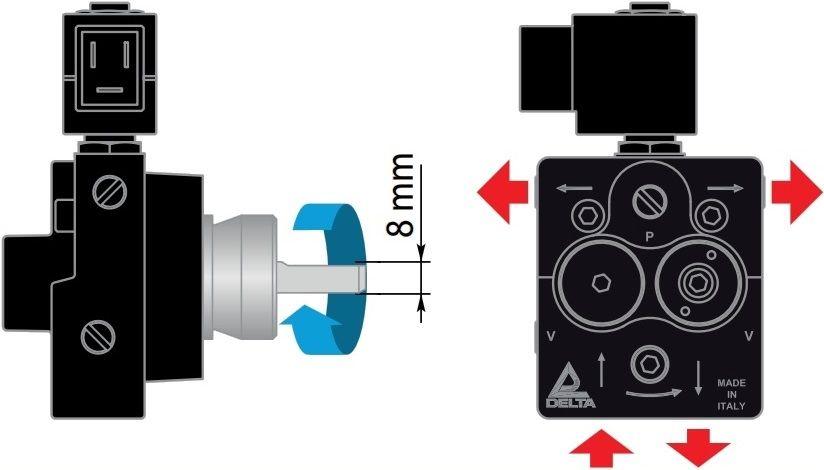 DELTA FUEL PUMP+ SOL 24V A1R2