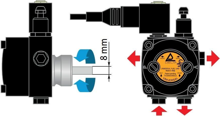 DELTA "UNIVERSAL PUMP" 24V