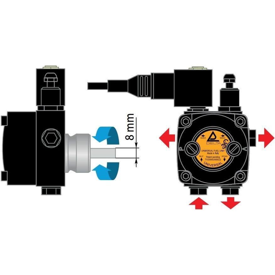 DELTA "UNIVERSAL PUMP" 230V