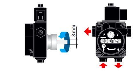 SUNTEC FUEL PUMP +SOL 24V L/R