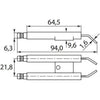 IGNITION ELECTRODES PAIR (ALTO)