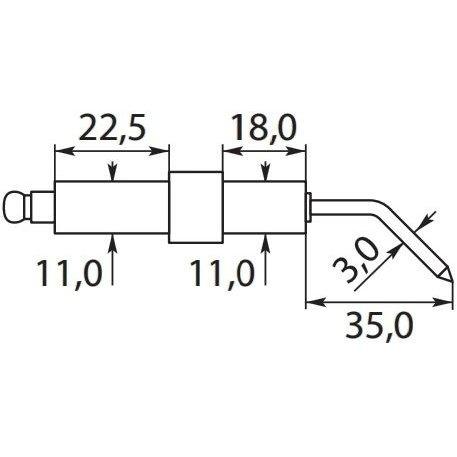 IGNITION ELECTRODE (LAVORWASH)