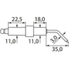 IGNITION ELECTRODE (LAVORWASH)