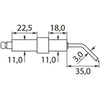 IGNITION ELECTRODES PAIR (LAVORWASH)