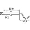 IGNITION ELECTRODES PAIR (GHIBLI / CHRISTANINI)