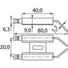 IGNITION ELECTRODES PAIR (IDROMATIC, EHRLE & MAC)