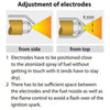 IGNITION ELECTRODES PAIR (KRANZLE)