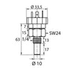 THERMAL RELIEF VALVE 85°C 1/4