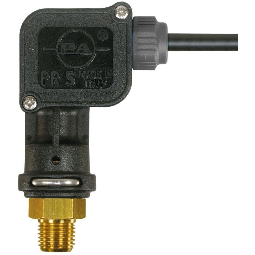 PR5 PRESSURE SWITCH 1/4"M BLACK 40 BAR