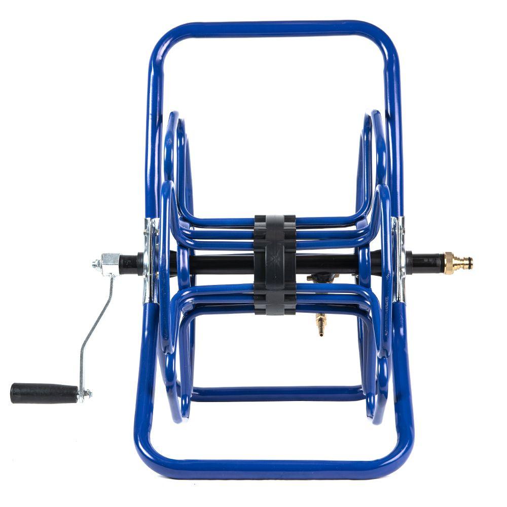 HOSE REEL FREESTANDING BLUE 1/2" 60MTR