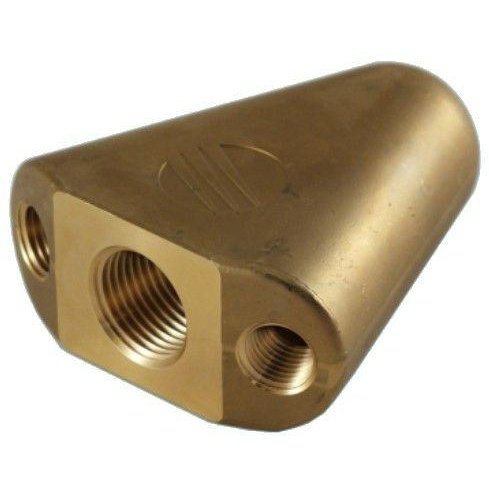 BRASS FLOUNDER SEWER NOZZLE 1/2"F INLET