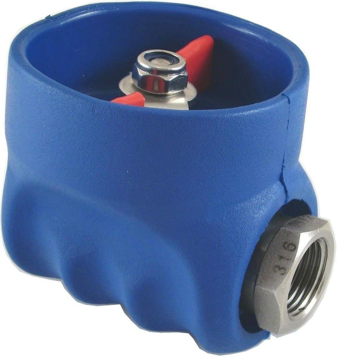 RUBBER PROTECTED BALL VALVE